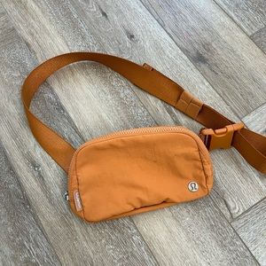 Lululemon Autumn Orange Belt Bag